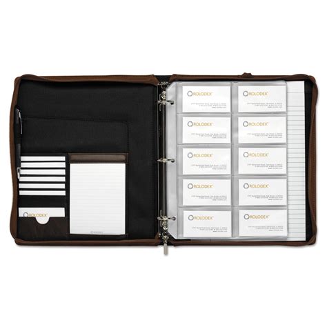 rolodex business card holder book